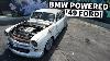 Bmw Diesel Powered Vintage 1949 Ford Coupe It Looks Old But Shreds Like New