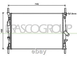 FORD TRANSIT 2006- Radiator (Petrol & Diesel Models)