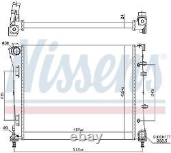 Fits Fiat 500500C Radiator 0.91.4 Petrol & 1.3 Diesel Models 20072015