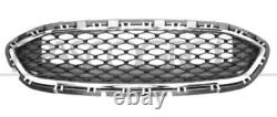 Fits Ford Fiesta Front Grille BlackChrome (Diesel Models) 2017